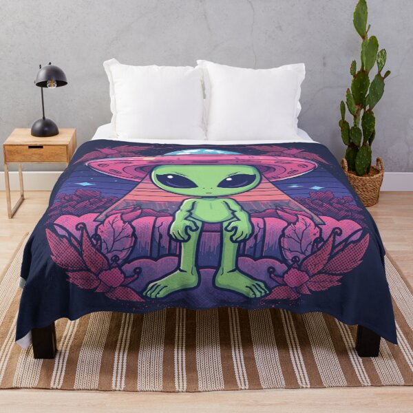 Item preview, Retro Alien Abduction Beam Design designed and sold by Vistara243.