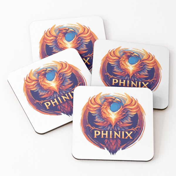 Item preview, Elegant Phinix Phoenix – Circular Mythical Bird Emblem designed and sold by PawAutumn.