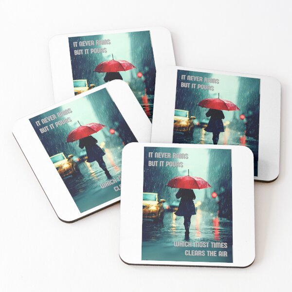 Item preview, Never Rains but it Pours designed and sold by Slum-Alley.