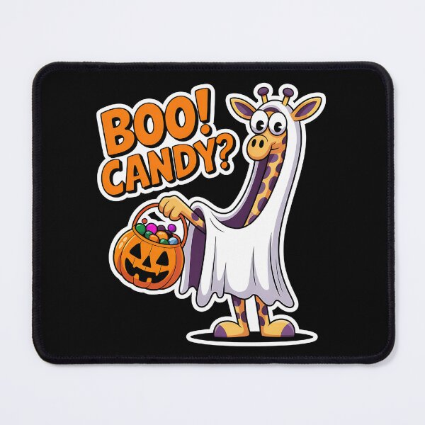 Item preview, Giraffe Boo Halloween - This funny gift is perfect for kids, giraffe lovers, and anyone who wants to add charm and humor to their Halloween. designed and sold by ZyziowskyArt.