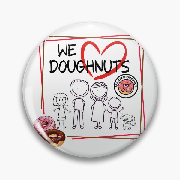 Item preview, All the Family Loves Doughnuts. designed and sold by MPC-Mince-Pies.