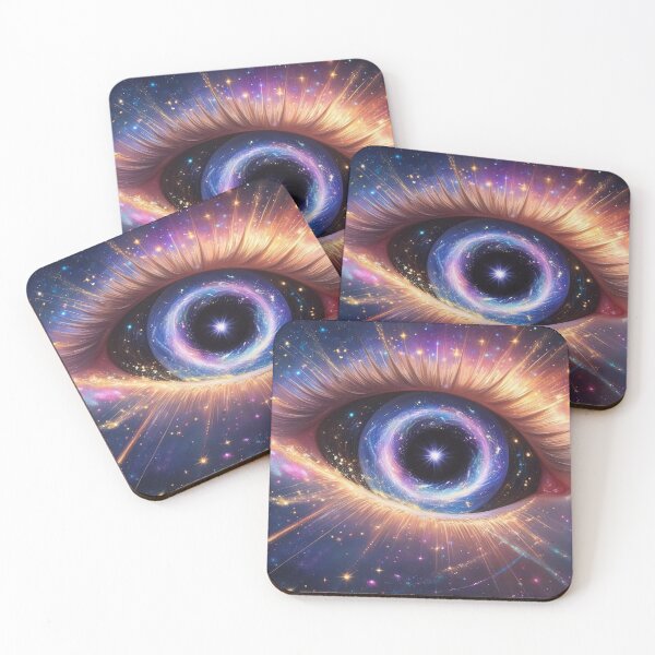 Item preview, Galaxy Eye – Cosmic Eye Illustration (Mysticism & Surrealism) designed and sold by Jennah.