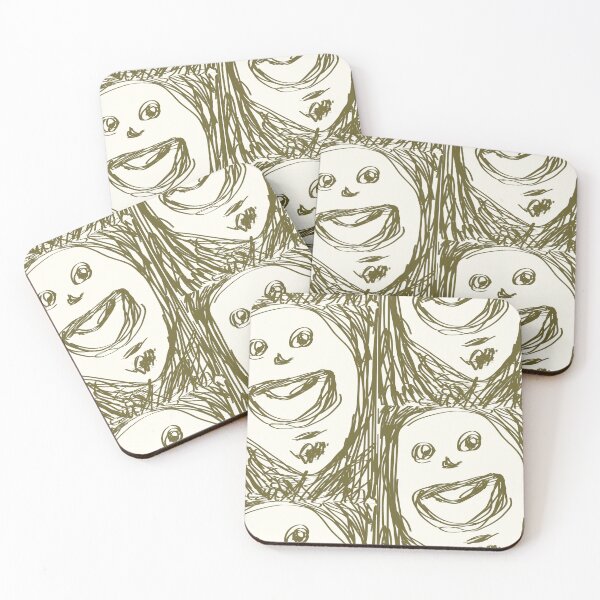 Item preview, Scary Laughing Ghost Face designed and sold by Wiggly Lines.