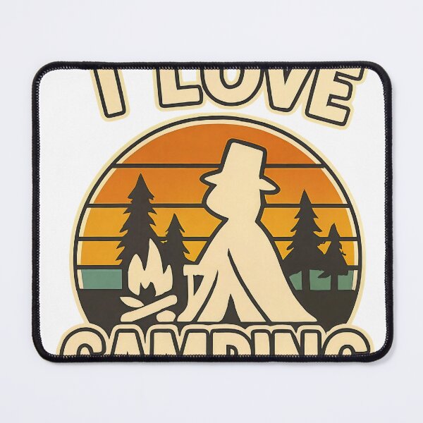 Item preview, I Love Camping designed and sold by CHILLIN-Shop.