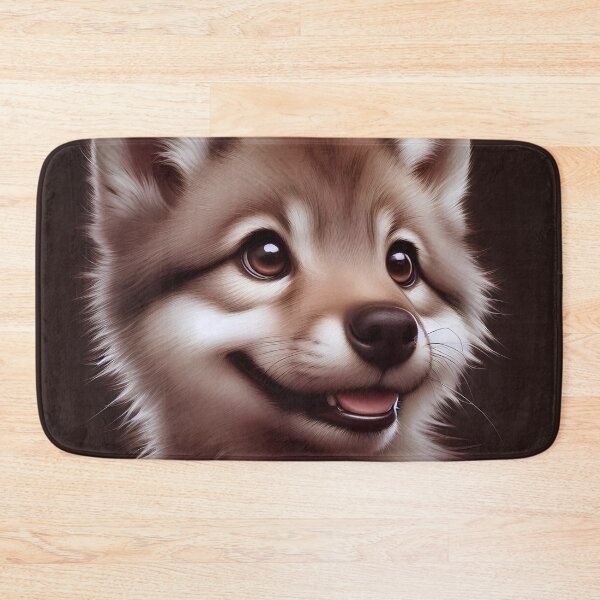 Item preview, Portrait of a baby wolf designed and sold by Artillenium.