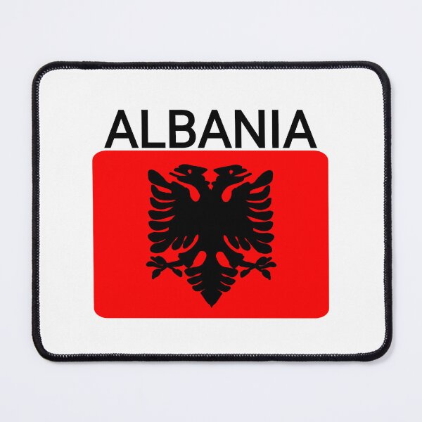 Item preview, Albania flag maps designed and sold by vibeno1.