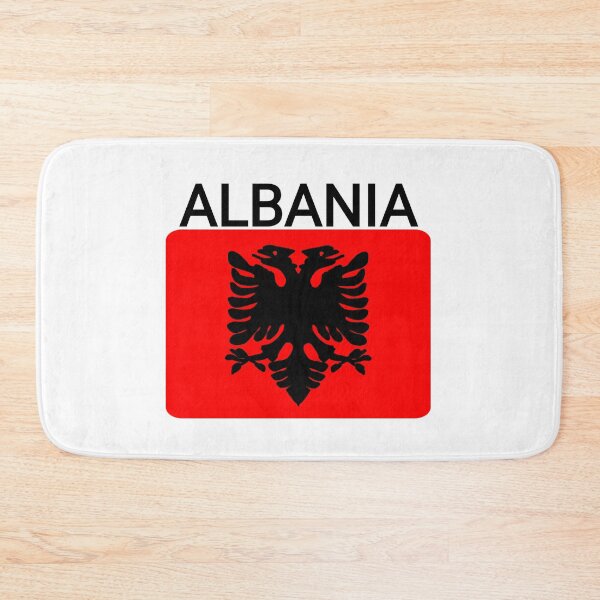 Item preview, Albania flag maps designed and sold by vibeno1.
