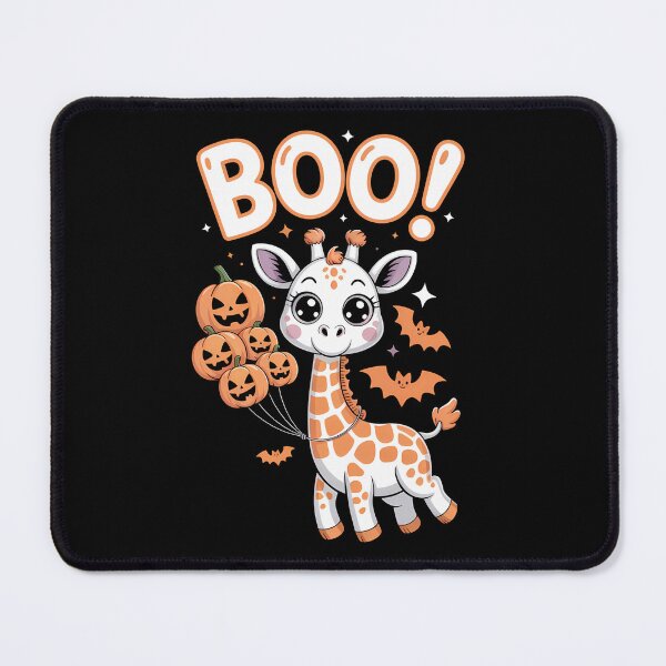 Item preview, Giraffe Boo Halloween - This funny gift is perfect for kids, giraffe lovers, and anyone who wants to add charm and humor to their Halloween. designed and sold by ZyziowskyArt.