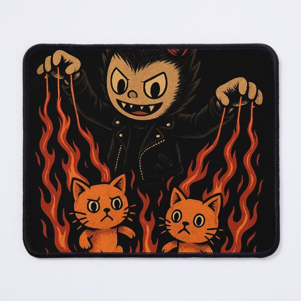Item preview, Labubutallica – Master of Paws designed and sold by bvnf.