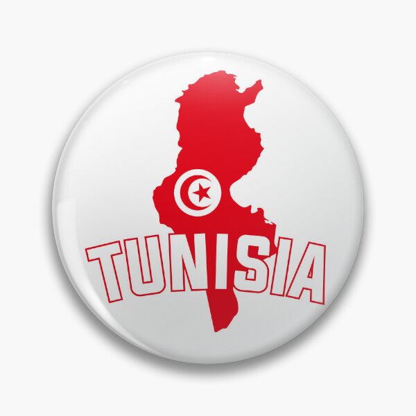 Item preview, map of Tunisia designed and sold by Wolagno.