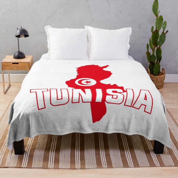 Item preview, map of Tunisia designed and sold by Wolagno.