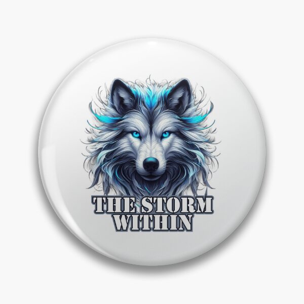 Item preview, The Storm Within – Electric Wolf Spirit designed and sold by Nirbhay.