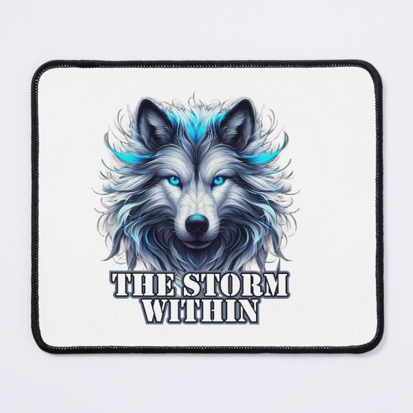 Item preview, The Storm Within – Electric Wolf Spirit designed and sold by Nirbhay.