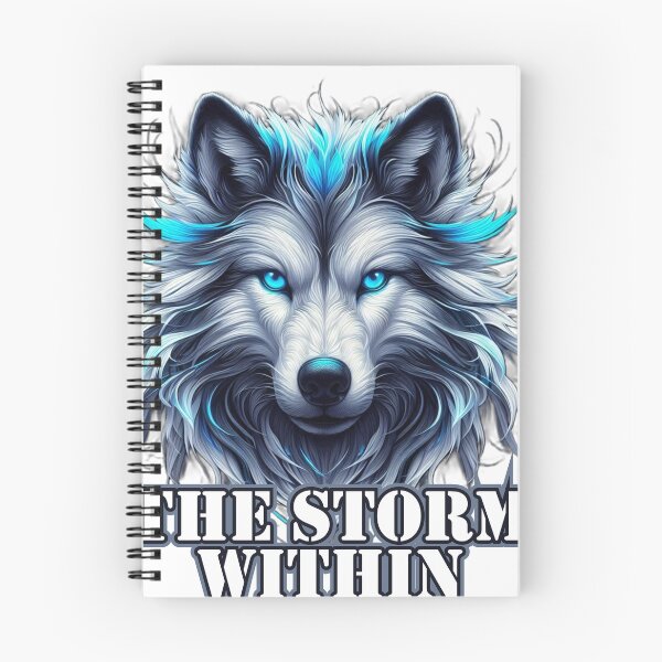Item preview, The Storm Within – Electric Wolf Spirit designed and sold by Nirbhay.