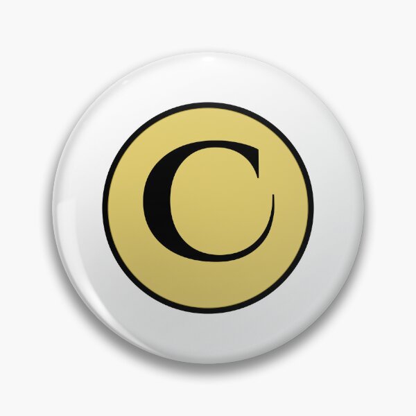 Item preview, Vintage Gold C Monogram designed and sold by rustyroofco.