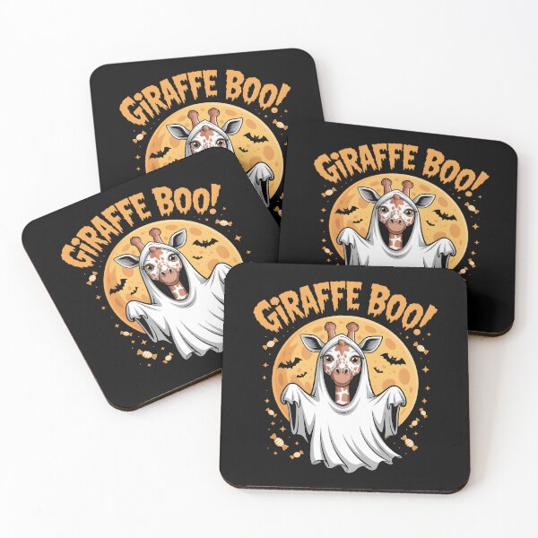 Item preview, Giraffe Boo Halloween - This funny gift is perfect for kids, giraffe lovers, and anyone who wants to add charm and humor to their Halloween. designed and sold by ZyziowskyArt.