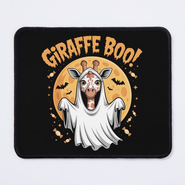 Item preview, Giraffe Boo Halloween - This funny gift is perfect for kids, giraffe lovers, and anyone who wants to add charm and humor to their Halloween. designed and sold by ZyziowskyArt.