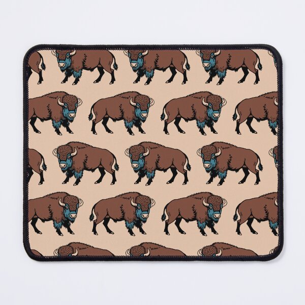 Item preview, Bison Buffalo Pattern designed and sold by tonymagnerart.