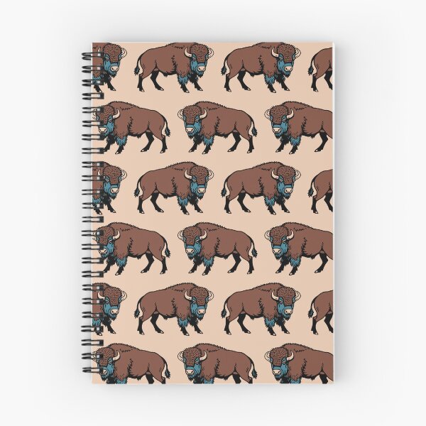 Item preview, Bison Buffalo Pattern designed and sold by tonymagnerart.
