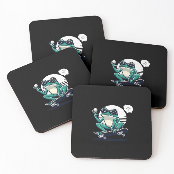 Item preview, Chill Bro Skate Frog designed and sold by SimplifyCD.