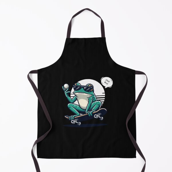 Item preview, Chill Bro Skate Frog designed and sold by SimplifyCD.