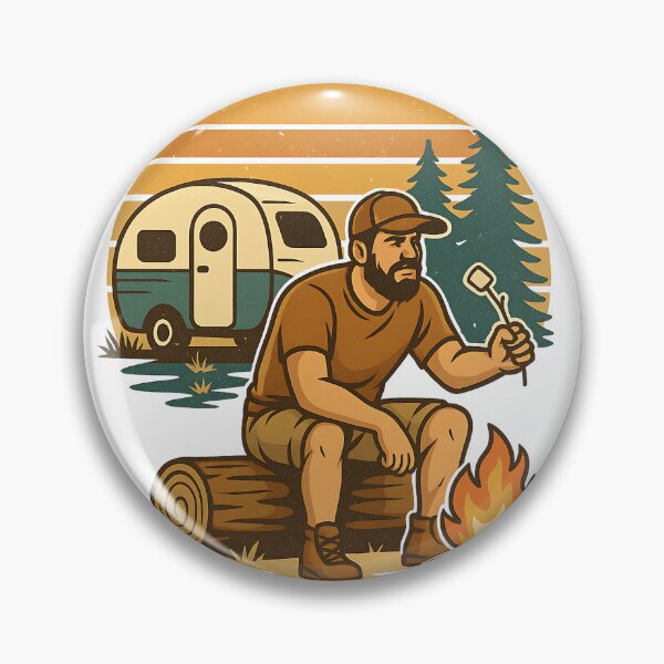 Item preview, Born To Camp designed and sold by CHILLIN-Shop.