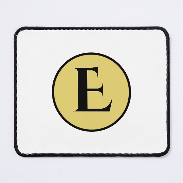 Item preview, Vintage Gold E Monogram designed and sold by rustyroofco.