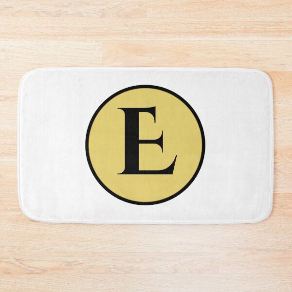 Item preview, Vintage Gold E Monogram designed and sold by rustyroofco.