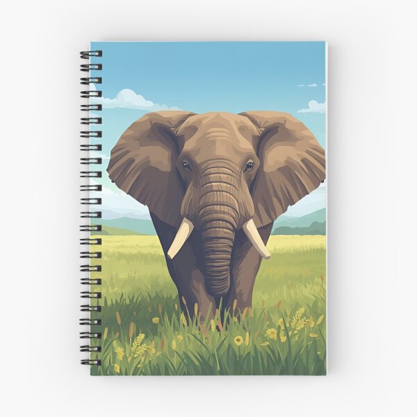 Item preview, Elephant Front View – Majesty of Nature designed and sold by RAKO13.