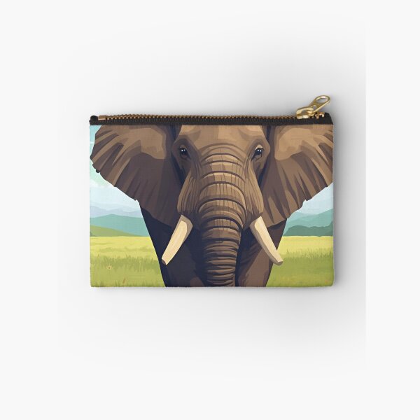 Item preview, Elephant Front View – Majesty of Nature designed and sold by RAKO13.