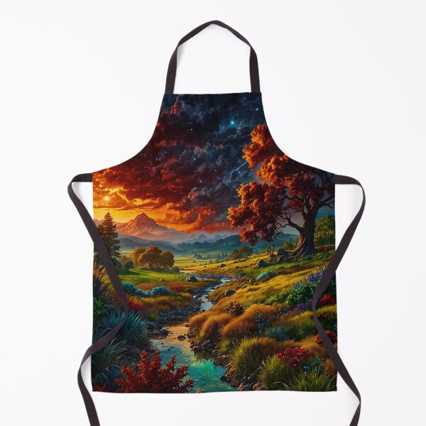 Item preview, The Valley of the Blazing Sky designed and sold by PixelParadies.