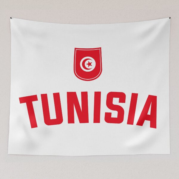 Item preview, Tunisia t-shirt design designed and sold by Wolagno.