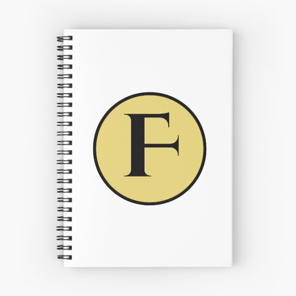 Item preview, Vintage Gold F Monogram designed and sold by rustyroofco.