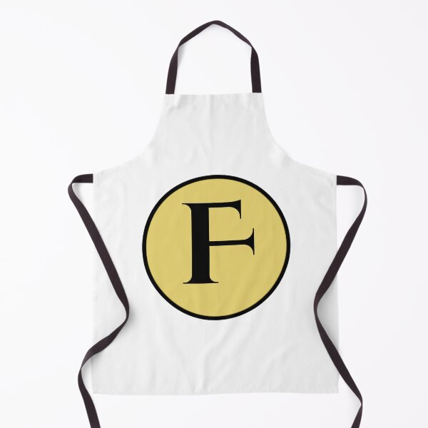 Item preview, Vintage Gold F Monogram designed and sold by rustyroofco.