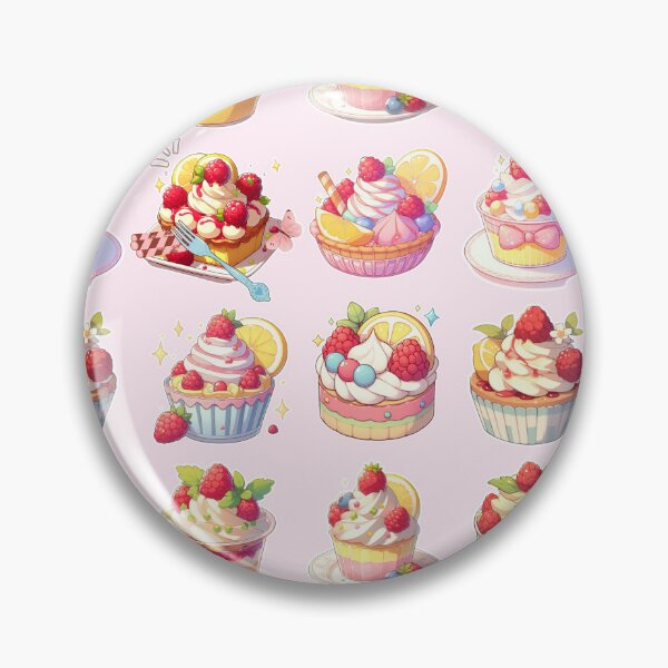 Item preview, Anime Cake – Colorful Kawaii Dessert | Cute Manga Style Food designed and sold by Sugar Wisdom .
