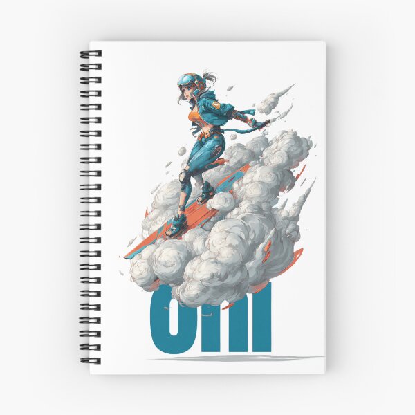 Artikelvorschau, Cyberpunk Surfer Girl – Urban Warrior Art entworfen und verkauft von Oni-Pixels.