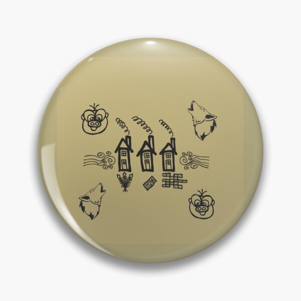 Item preview, The Three Little Piglets and the Big Bad Coyote designed and sold by fideskizal.