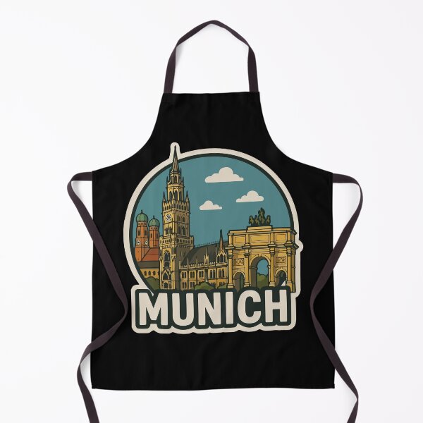 Item preview, Munich Travel Souvenir Sticker designed and sold by rogue-design.