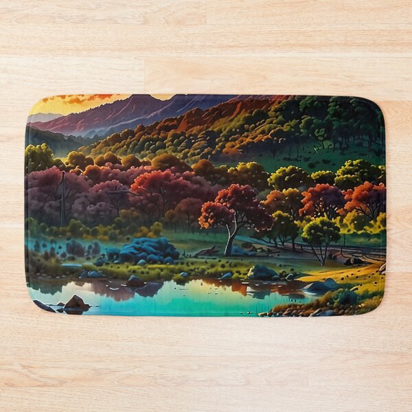 Item preview, Sunset on the lake designed and sold by PixelParadies.