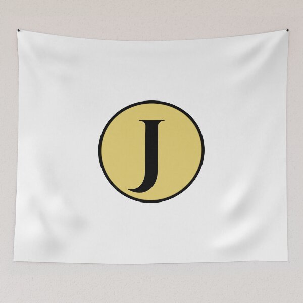 Item preview, Vintage Gold J Monogram designed and sold by rustyroofco.
