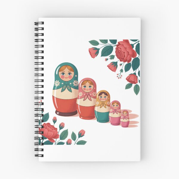Item preview, Babushka matryoshka Five Russian Doll designed and sold by loccotown168.