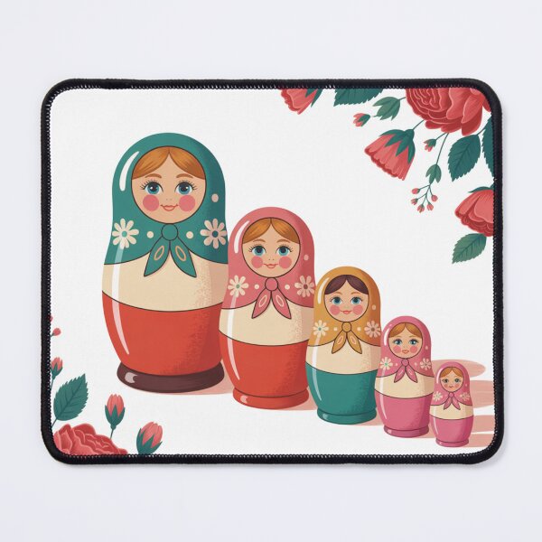 Item preview, Babushka matryoshka Five Russian Doll designed and sold by loccotown168.
