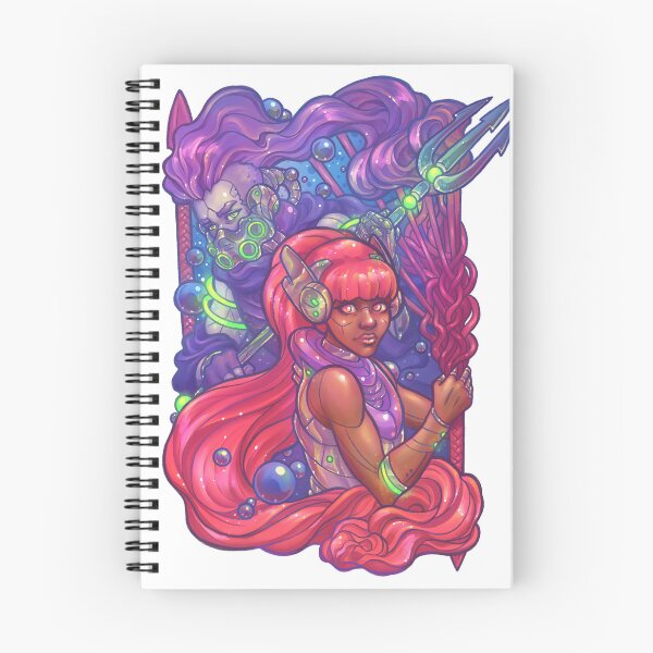 Item preview, Techno Pantheon - Neptune and Minerva designed and sold by Art of Alyssa May.
