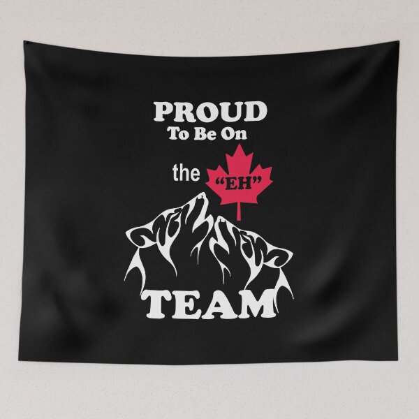Item preview, Proud Canadian Team EH T-Shirt | Canada Pride Apparel designed and sold by waterdragon0265.