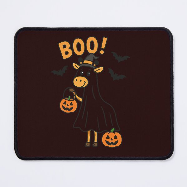 Item preview, Funny Ghost Giraffe Halloween – Cute BOO Spooky Pumpkin Design designed and sold by FrameFlow.