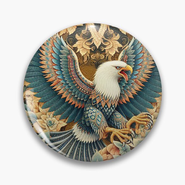 Item preview, No249-Animal-eagle-1b-Thai traditional-680730-bing-4 designed and sold by Vanich-Panich.