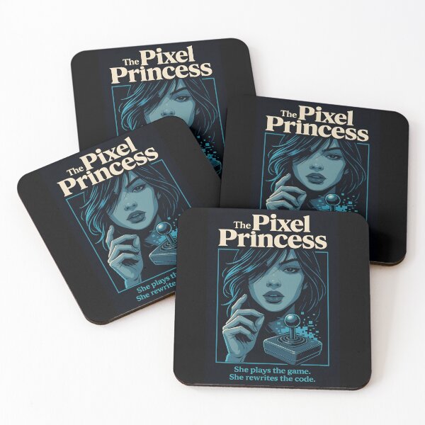 Item preview, The Pixel Princess – Gamer Codebreaker Poster designed and sold by WhisperFrame.
