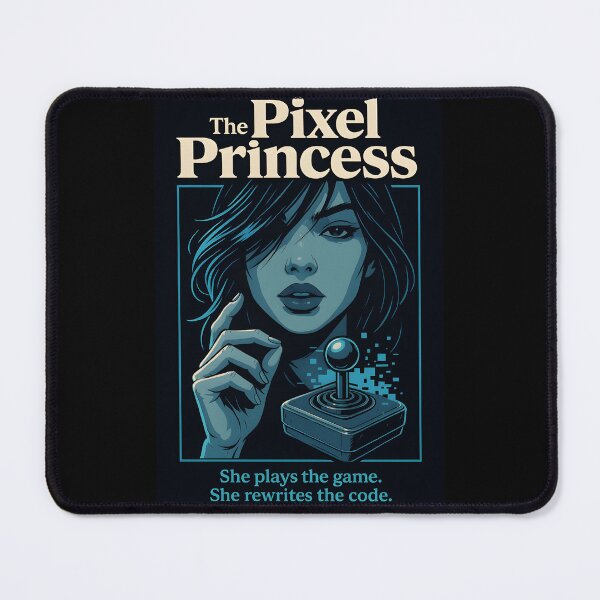 Item preview, The Pixel Princess – Gamer Codebreaker Poster designed and sold by WhisperFrame.
