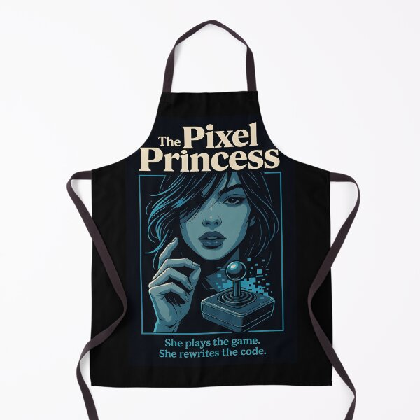 Item preview, The Pixel Princess – Gamer Codebreaker Poster designed and sold by WhisperFrame.