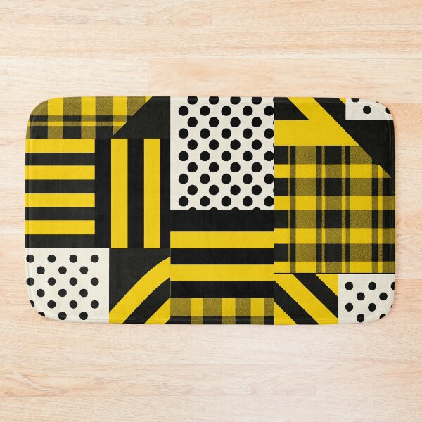 Item preview, Black & Yellow Patches designed and sold by SimplyJamee.